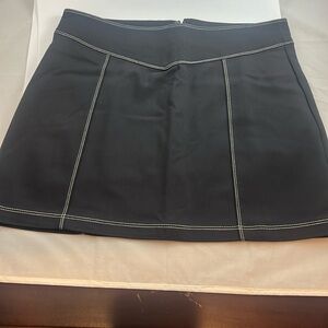Forever 21 - black/white mini skirt. Never worn. Size Medium.